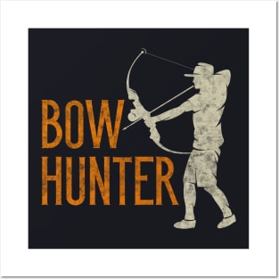 Bow Hunter Archer Bowman Posters and Art